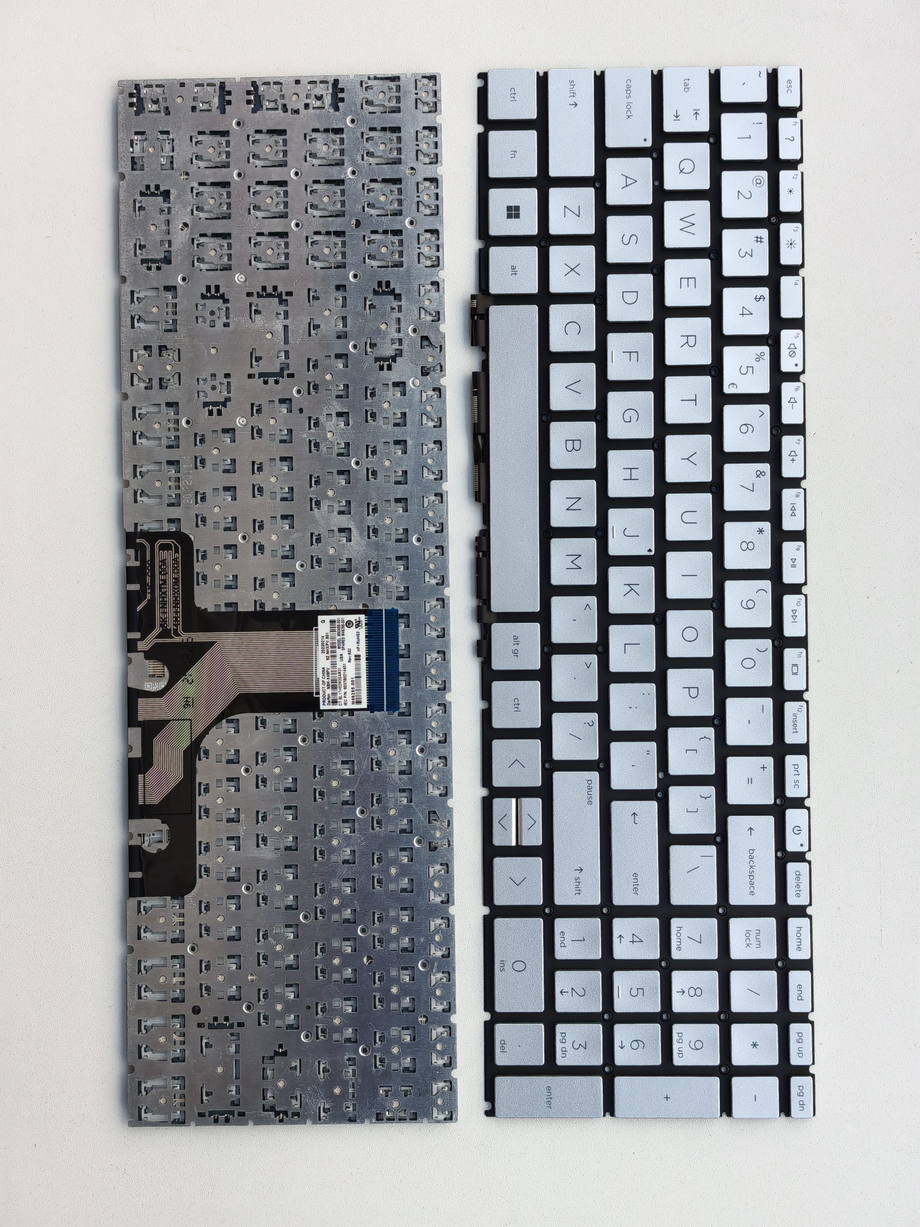 Picture of New Replacement Laptop Keyboard For HP 15-EG/15-EH/15-ER/15M-EH/17-CN/17-CP SILVER US Layout